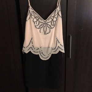 Shirt and skirt combo dress